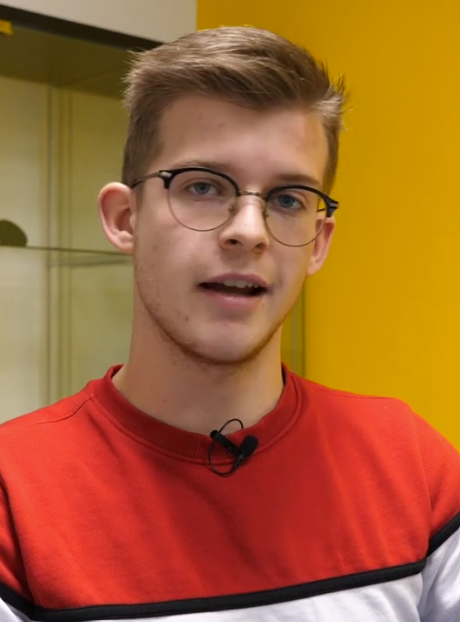Jeroen, student Mediavormgeving