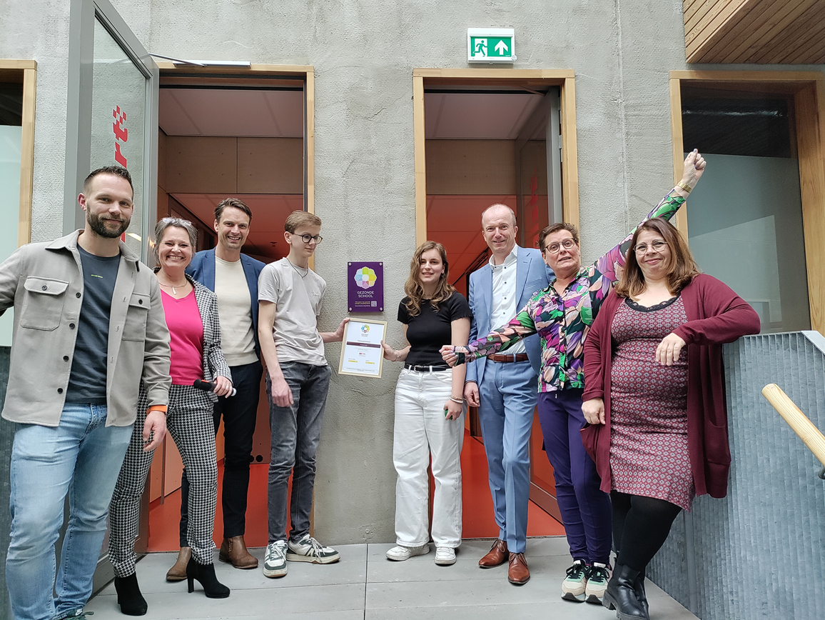 Alfa-college ontvangt themacertificaat Welbevinden MBO